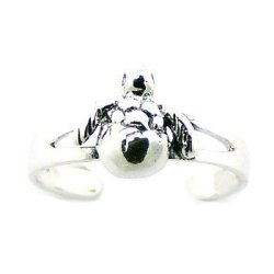 "Maria" Baby Skildpadde  Brne/T Slv Ring 