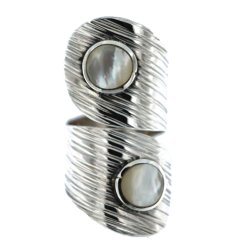 "Athene" Slv Ring med med perlemor