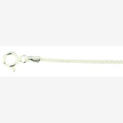 Popcorn Slv Halskde 46cm x 1,5mm