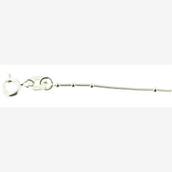 Slange Slv Halskde 45cm x 1mm