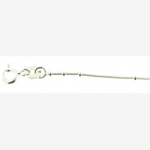 Slange Slv Halskde 45cm x 1mm