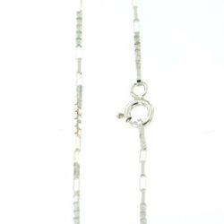 Slv Halskde 45cm x 1mm