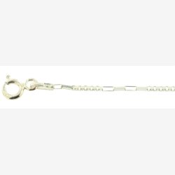 Slv Halskde 45cm x 1mm