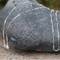 Slv Halskde 45cm x 1mm