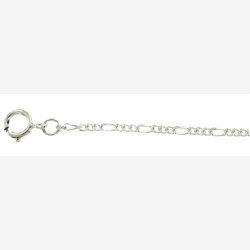 Figaro Slv Halskde 45cm x 1mm