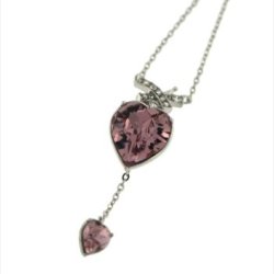 "ABBEY" Halskde med ametyst
