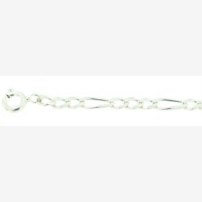 Figaro Slv Halskde Diameter 3mm Lngde 50-60cm