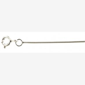 Slange Slv Halskde  Diameter 0,8mm Lngde Fra 45-60cm