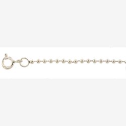 Kugle Slv Halskde 45cm x 1,5mm