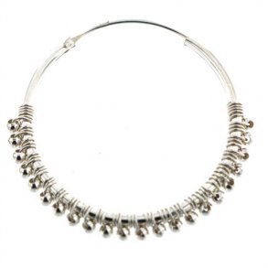 Creoler Slv reringe Med Sm Slv Kugler