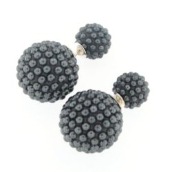 "Emma" Slv reringe med imiteret Perler